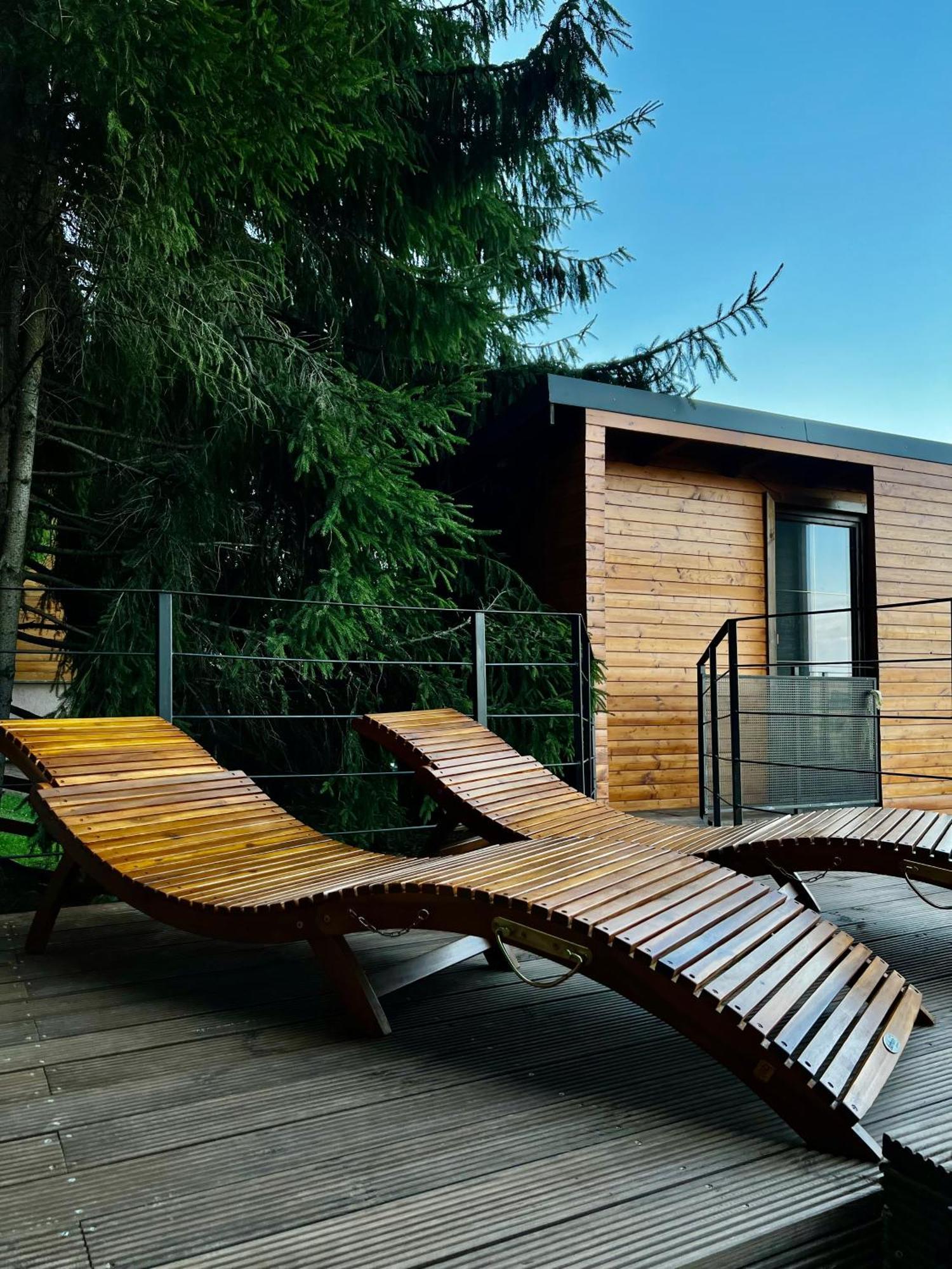 Chalet A Baisoara - Cabana A-Frame La Munte Luaran gambar